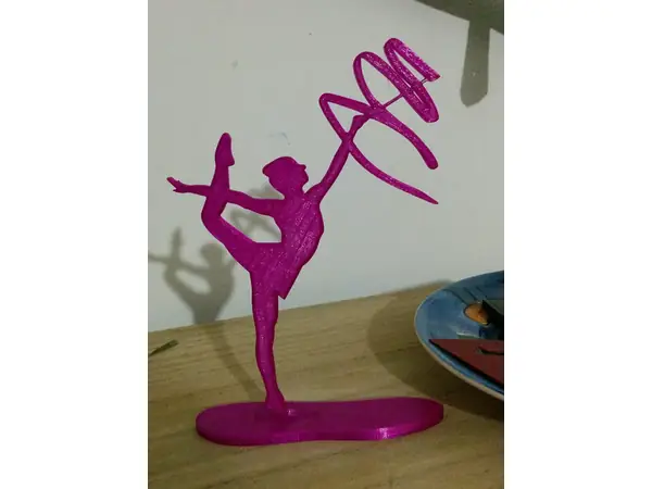rhythmic gymnastics silhouette