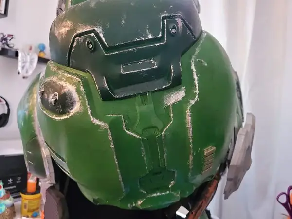 Doom Slayer Left Shoulder Pauldron