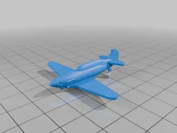 Low-poly LaGG-3 9-pack