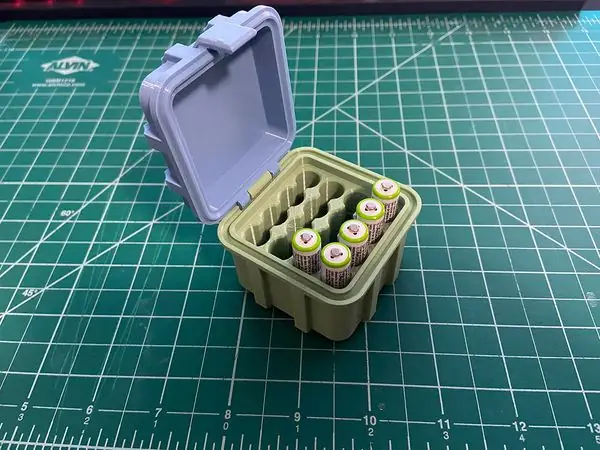 AAA Battery Storage Box