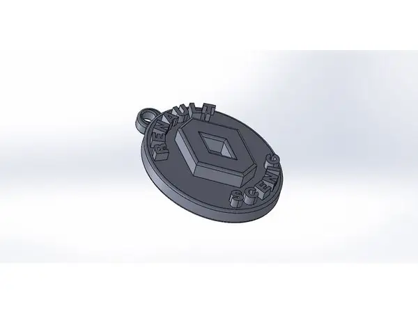 Renault Scenic keychain