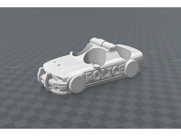 Zombicide Police Car