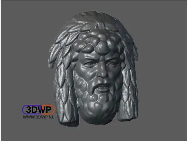 Man Bas Relief (Sculpture 3D Scan)