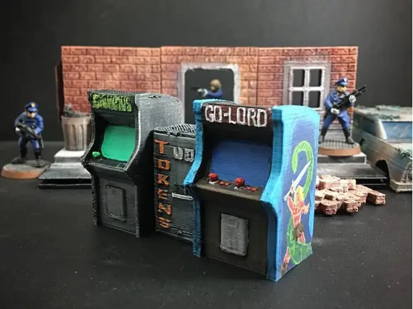 Arcade Cabinets (28mm/Heroic scale)
