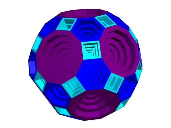 COMPLIMENTARY STEP PIT AND PYRAMID TRUNCATED ICOSIDODECAHEDRA 1 & 2