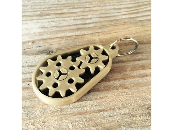 Gearbox Keychain