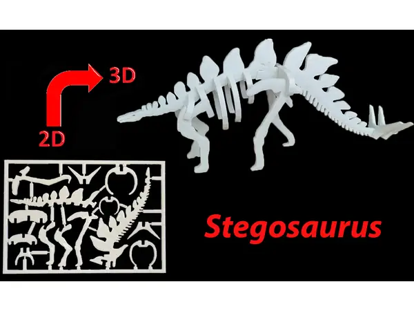Stegosaurus Kit Card