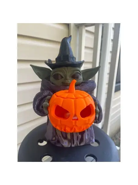 Baby Yoda (Grogu) Halloween Decoration