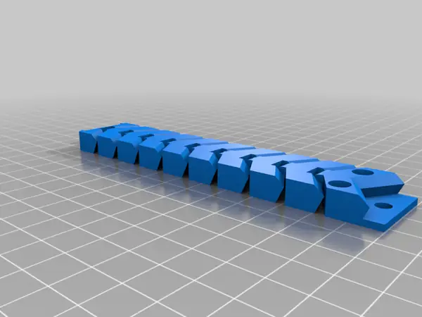 articulated chevron curtain tieback