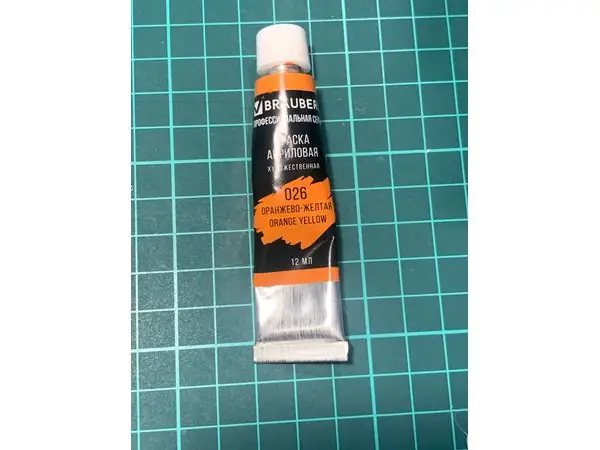 Cap for a tube of paint Brauberg