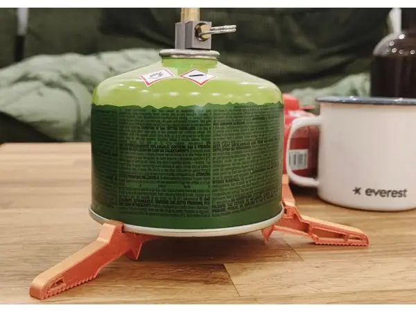 STABLE AND SECURE - Camping Gas Canister Stand