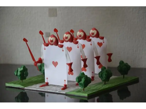 Alice in Wonderland - Soldiers Guards Playing Card