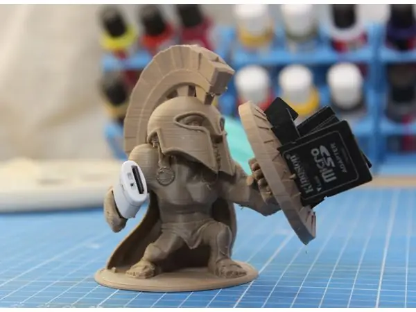 Spartan SDcard holder