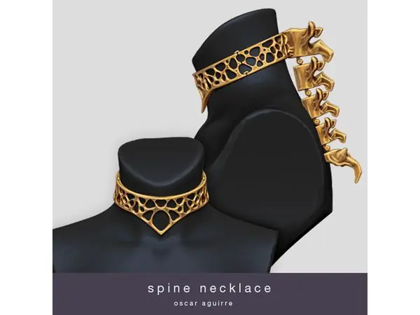 Spine Necklace By Oscar