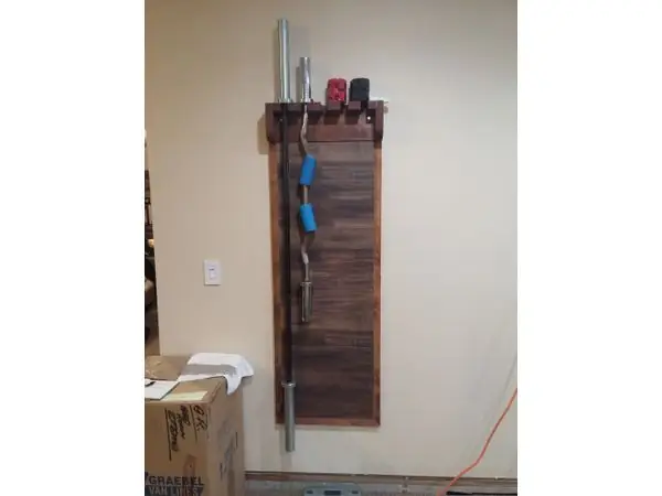 Olympic Weightlifting Barbell Hanging Rack