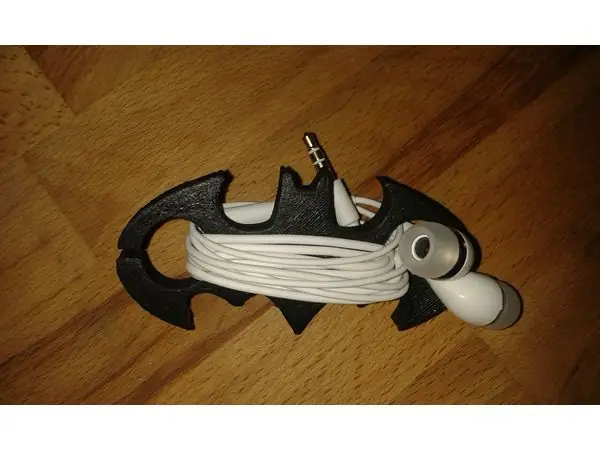 batman earphones holder
