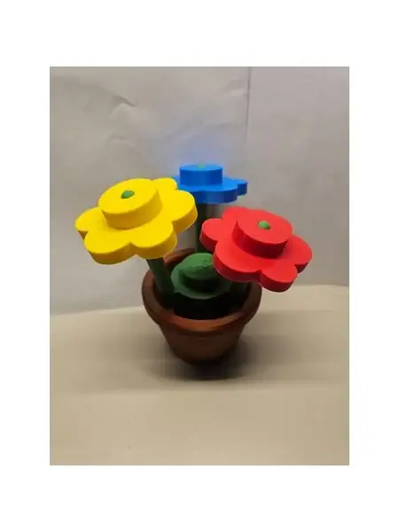 Lego Flower with Pot