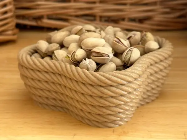 Four Corner Coiled Rope Bowl