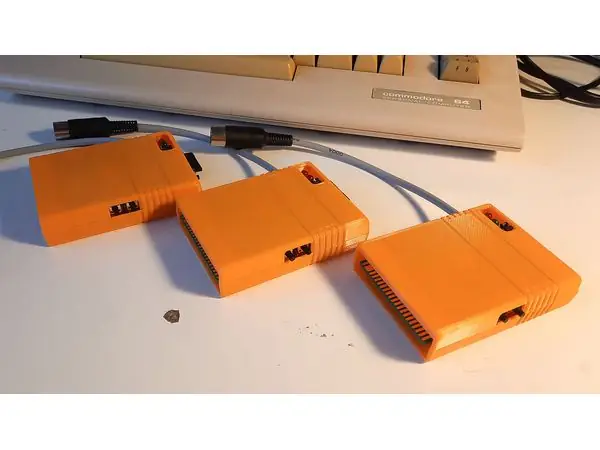 Case for SD2IEC+EPYX Fastload Commodore C64 Cartridge