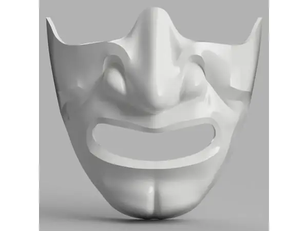 Samurai Half Mask (Mempo)