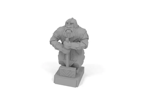 Dwarven Paragon with Warhammer
