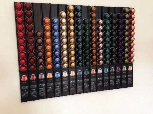 Label Holder for Nespresso Capsule Holder