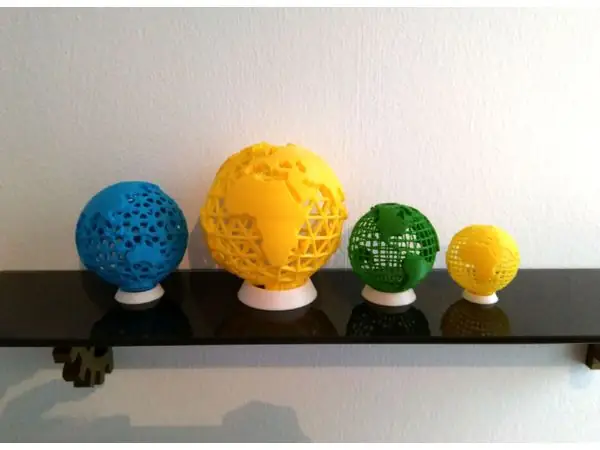 Wired Earth Globe