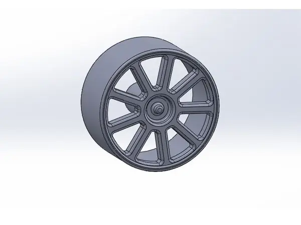 Rueda Lisa para Motoreductor