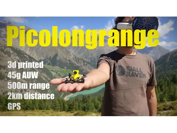 Picolongrange FPV drone