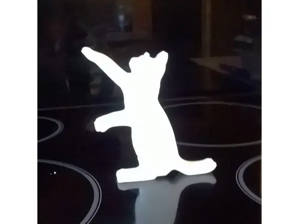 Stand-Up Reaching Cat Soap Mold