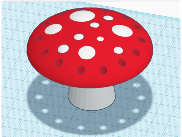 Mushroom Jewelry Organizer