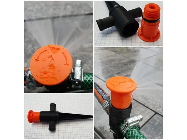 Garden Irrigation Spray System / Garten Bewässerung System