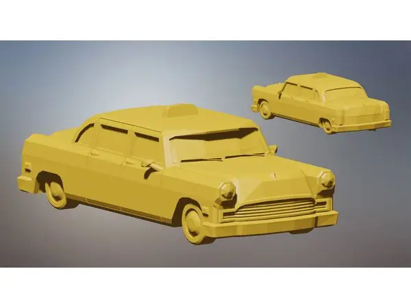 «Cabbie» Taxi from Gta Sa/ Vice city 1:64 1:24