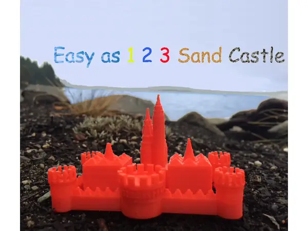 Easy as 1 2 3 Sand Castle/Mold