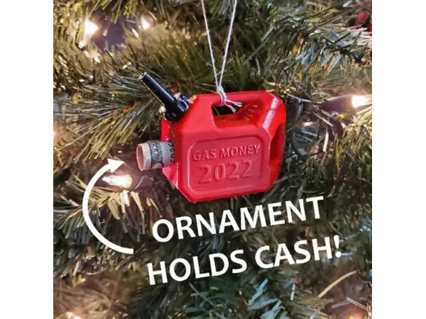 2022 Gas Money Ornament