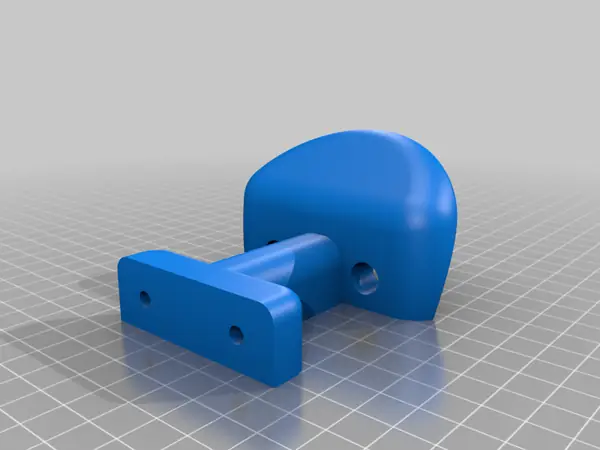 Wall motorcycle helmet holder
