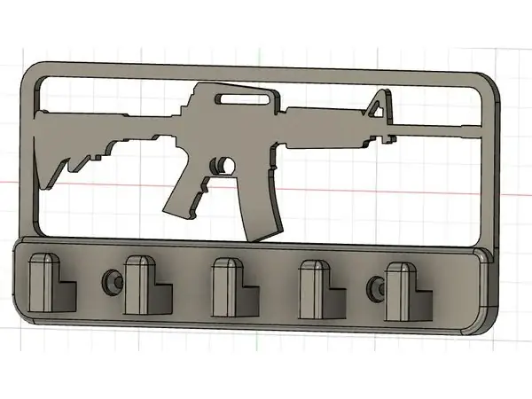 AR-15 Key Rack
