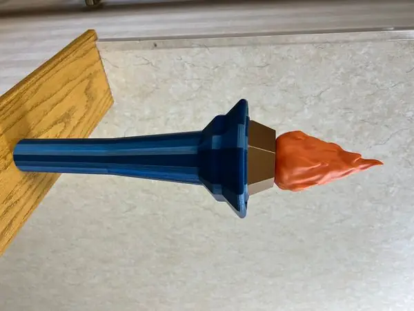 Olympic Torch with Base
