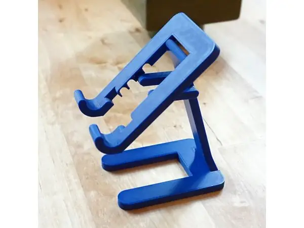 Phone Stand, Articulated & Print-In-Place