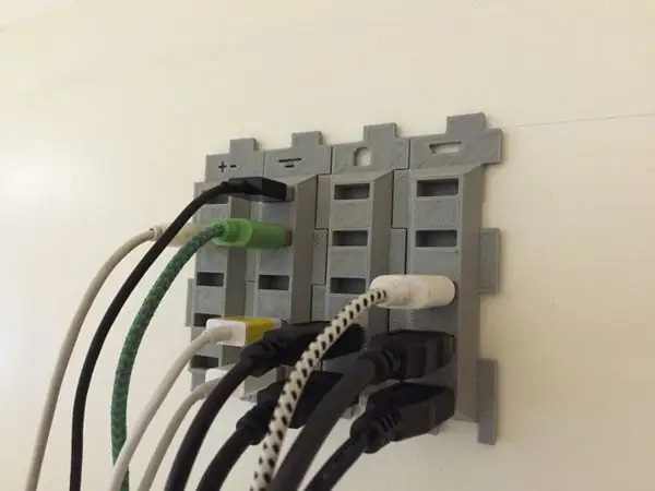 USB cable holder