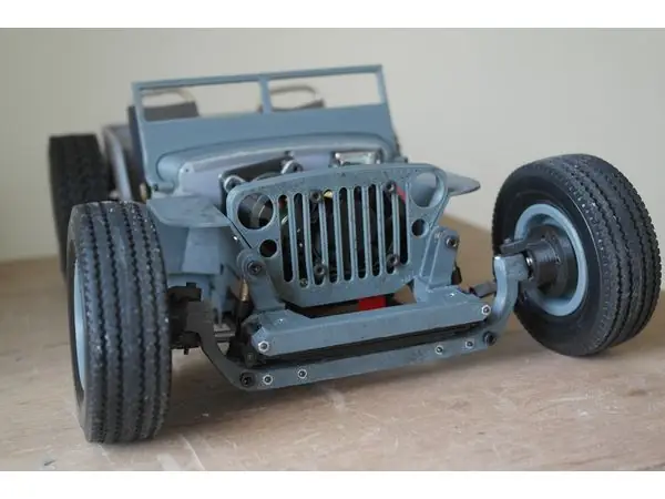 Ossum RC Jeep Rat Rod Rolling Train Kit (with 2 speed gear box)