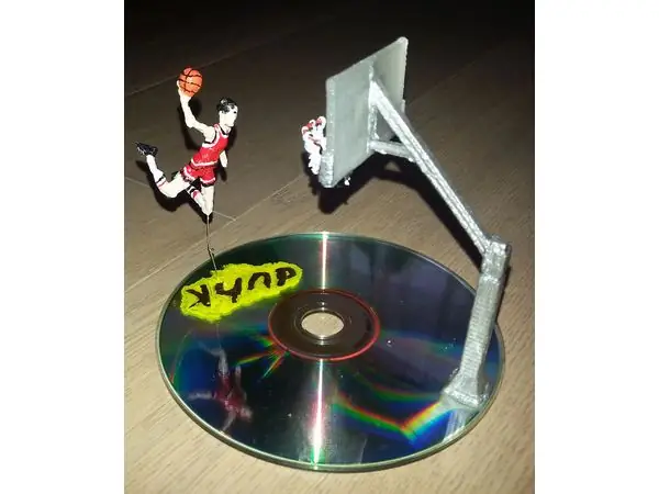 Jamming Basketball Player / Dunk / Slam Dunk
