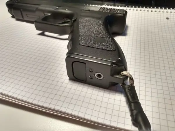Lanyard Motorplate for Airsoft Glock 18c, CM030