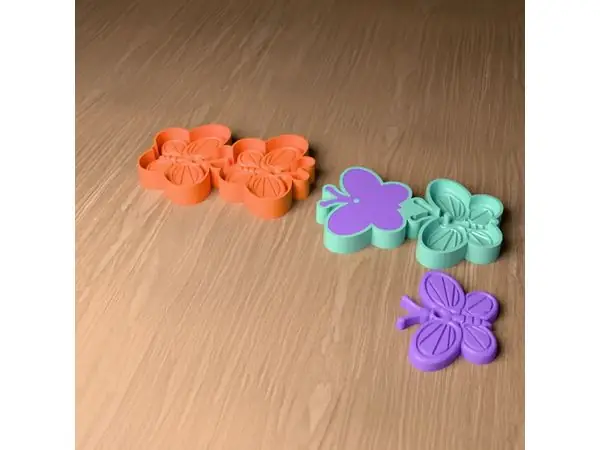 Butterfly Car Freshie Mold, 3D Printable