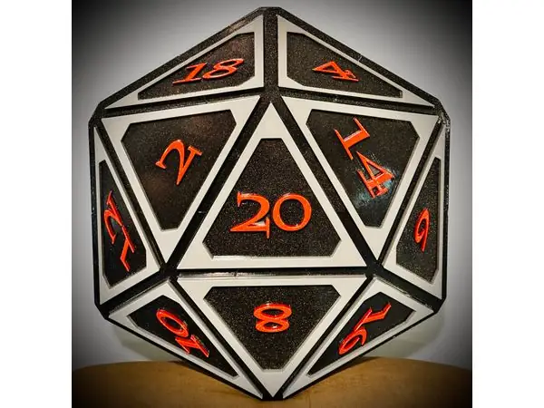 D20 Wall Art