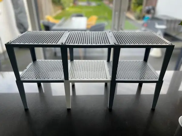 Modular shoe rack infinitely extendable