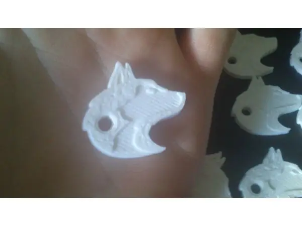 Wolf Keychain