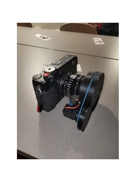 Rotating Aperture Bokeh Mask for testing. Experimental
