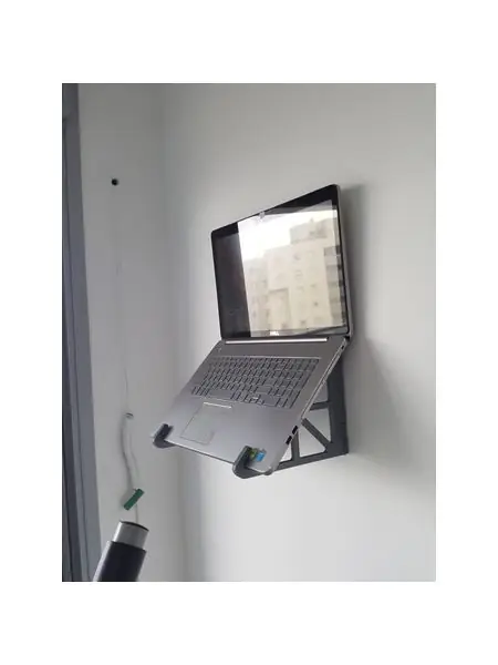 Laptop wall mount (foldable)