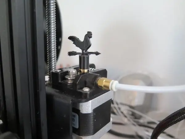 Weather vane Extruder Spinner